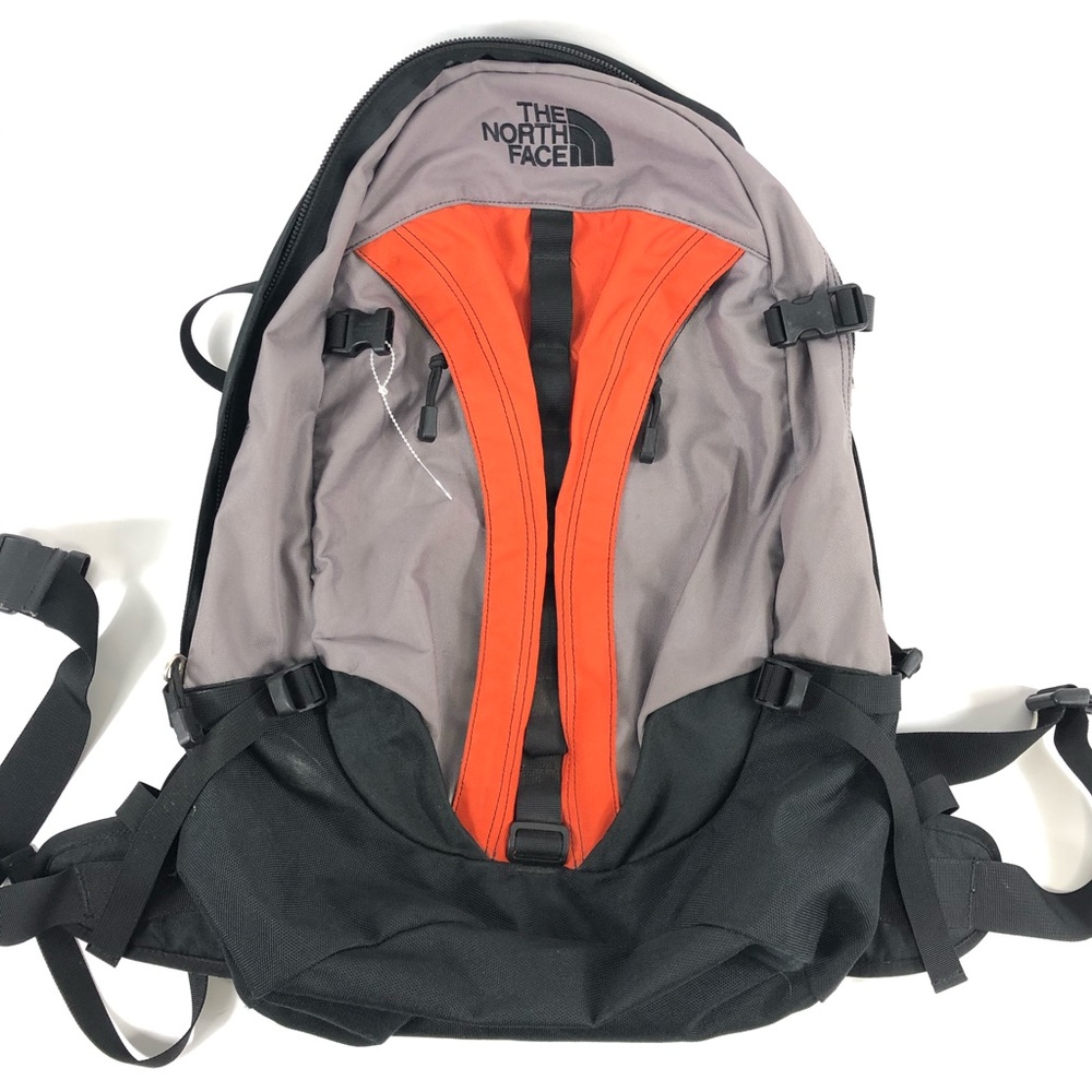 The North Face Orange Gray Big Shot Backpack